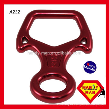 Descensor figura 8 de aluminio forjado A232